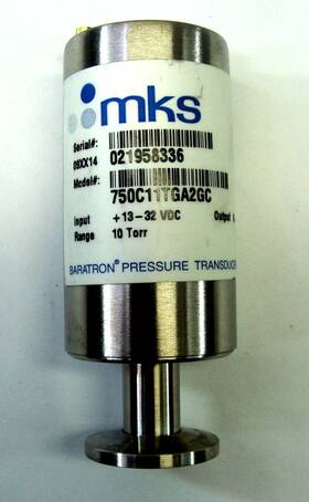 750c11tga2gc Mks Baratron Pressure Transducer 10 Torr For Parts/repair