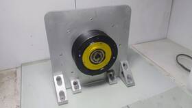 Mp-b-650-n-t Montalvo Good Magnetic Particle Brake In Custom Frame 575 In-lb