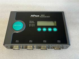 5410 Moxa 3093027000034 Nport 4-port Rs-232 Serial Device Server Lcd Revision 3.4.2