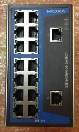 Eds-316 Moxa Industrial Ethernet Device Switch Used