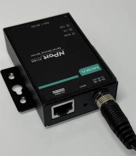 Nport-5110a Moxa 1pc New Nport 5110a - 1 Port Device Server 10/100 Ethernet Rs-232 Db9 Male