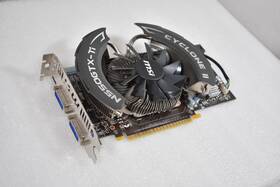 N550gtx-ti Msi Cyclone Ii 1gd5/oc Graphics Card 1g 1gb Ddr5