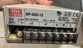 Sp-200-12 Mw Switching Power Supply Brand Used Pulled Out Of Working Nevco Board
