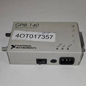 Gpib-140 National Instruments Used Fiber Optic Gbip Extender Good Condition