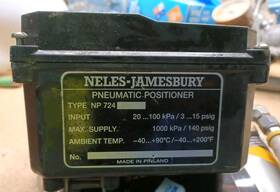 Np724 Neles-jamesbury Pneumatic Positioner