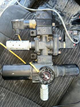 B64g-nnk-ad3-rmn Norgren Filter Regulator Model Max Inlet 250 Psig / 17 Bar