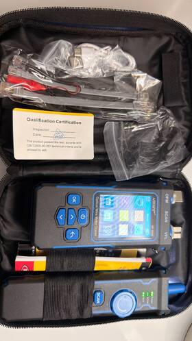Nf-8508 Noyafa Digital Network Cable Tester Used Tested Full Accessories Works Great