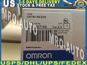 Cs1w-nc233 Omron Plc New In Box Factory Sealed Spot Goods Us Free Tax