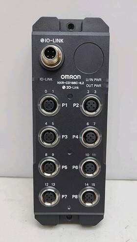 Nxr-cd166c-il2 Omron Remote Terminal Iohub Ip67 16 Input/output 8-m12 Connectors