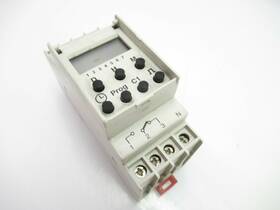 7lf4-152 Oris 7lf4 152 - Data Micro Digital Schaltuhr 3 Kanal 230vac Used Tested