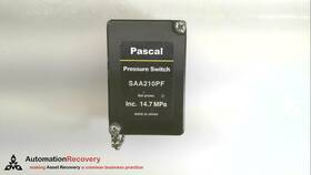 Saa210pf Pascal Pressure Switch Set Press. Inc. 14.7 Mpa See Desc #271935