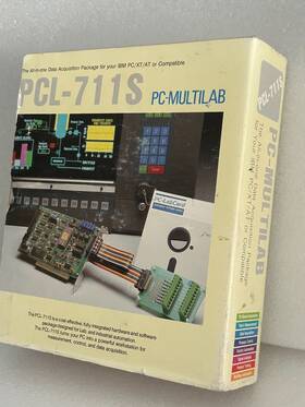 Pcld-7115 Pc-multilab Pcl-711s Pc- Manual With Wiring Board Software Only