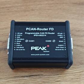 Ipeh-002214 Peak System Pcan-router Fd Programmable Can Router