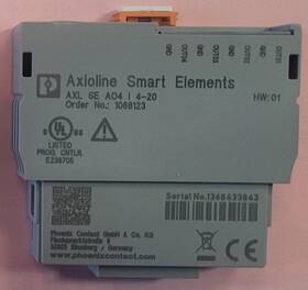 1088123 Phoenix Contact Axl Se Ao4 Analog Input Module 4 Chanel 4-20ma Axioline Smart