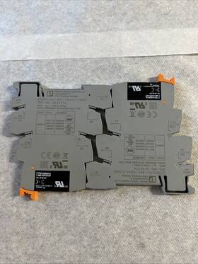 Plcbsc120uc1sen Phoenix Contact Plc-bsc-120uc/ 1/sen / Used Lot Of 2