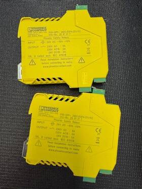 Psr-spp-24dc Phoenix Contact Psr-spp-24dc/esp4/2x1/1x2 2981017 Psr-esp4 Safety Relay Lot 2