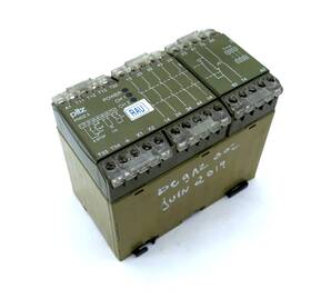 474843 Pilz 53535u Pnoz/3 120vac Safety Relay / Switchgear Module