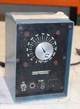 L116b Powerstat Variable Autotransformer Type