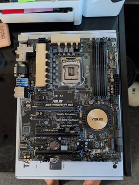 Lga1150 Pro Z97-pro Asus Wi-fi Ac Ddr3 Atx Motherboard Read Description
