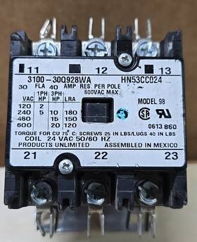 3100-30q928wa Products Unlimited Tyco 40a Hn53cc024