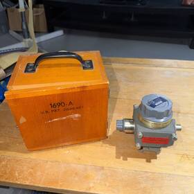 1690-a Raytheon Rf Phase Shifter Cadpo Engineering Unit Mint With Box