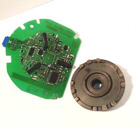 Rf04-09 Rexroth 305013 Drehgeber Sensor / Encoder Board With Battery