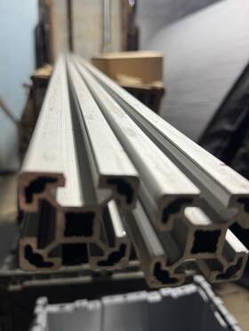 3842993120 Rexroth Bosch 4040 Aluminum Extrusion T-slot 20 Pieces 85 Inch And If Hardware