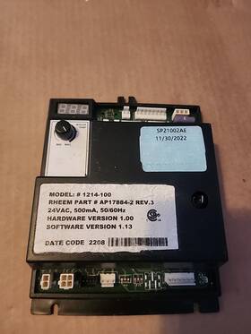 Ap17884-2 Rheem Sp21003ae Ignition Control Ghe100 Part#ap17884-2 / Same Day Ship