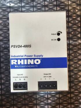 Psv24-480s Rhino Power Supply 24v 20a 100-240 Input 480w Free Ship Auto Direct