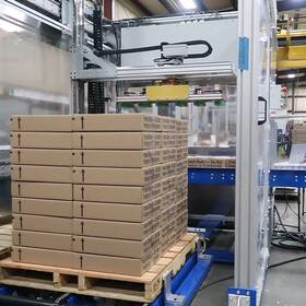 Cp-100-8l Roi Machine Compact Palletizer Palletpod