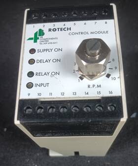 Sr1v5-4 Rotech Systems Speed Control Module Relay 4 Ppr