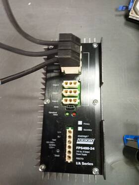 Fps400-24 Schneider Electric P0922yu Invensys Foxboro Power Supply 120 Vac Input Six 24 Vdc Outputs