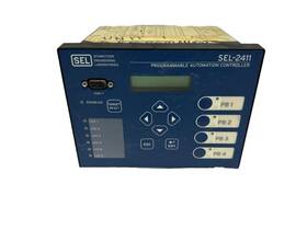 241101a3b3a2x0x0140 Schweitzer Engineering Laboratories Model Sel-2411 Programmable Automation Controller No Power