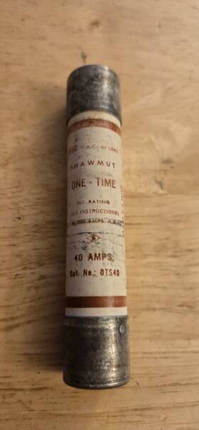 Cat.no.0ts40 Shawmut 42372lr Fuses 600 V.a.c. Pcs 40 Amps