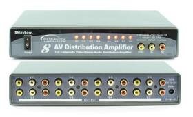 Sb-3708 Shinybow 1x8 Av Distribution Amplifier