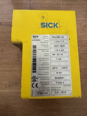 1015717 Sick 26/2-120 Wsu Photoelectric Sensor 115vac