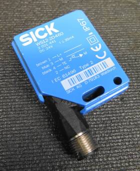 Ws12-2d460 Sick Light Barrier Safety Single-beam Sensor 2021441