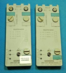 3rk1207-3bq40-0aa3 Siemens 2 Pieces - Used 1 Ch Mode Read Description