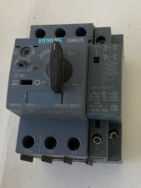3rv2111-1ba10 Siemens Circuit Breaker Sirius With Aux Contact