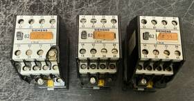 3th8262-0a Siemens Lot Of 3 Contactors