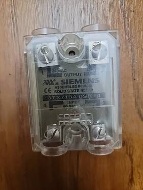 3tx7134-0sk14 Siemens Solid State Relay 240vac 25a