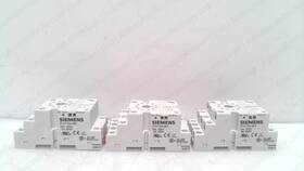 Siemens 3tx7144-4e3 Pack Of 3 Touchsafe 11-pin Relay Socket #352790