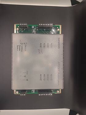 549-203 Siemens 549-214 Apogee Automation Analog Point Block Modular Equipment Control