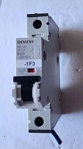 5sy4120-6 Siemens B20 Breaker Leitungsschutzschalter 230/400v 20ka Free Shipping