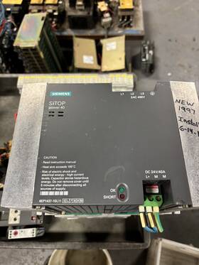 6ep1437-1sl11 Siemens Sitop 6ep 1437-1sl11 Power 40 Used