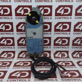 Gca126.1e Siemens Damper Actuator Rotary Used