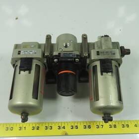 Smc Ac40-no4g-3z Air Pressure Filter Regulator Lubricator