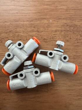 As2052f Smc 8mm Speed Flow Controller Push To Connect Lot Of 3