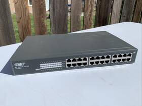 Eznet-24sw Smc 751.7398 24 Port Switch 8524t No Cord