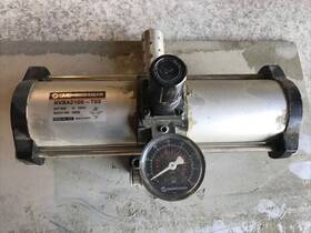Nvba2100-t03 Smc Nvba2100 Booster Regulator Input Pressure 15-150psi Output 150psi